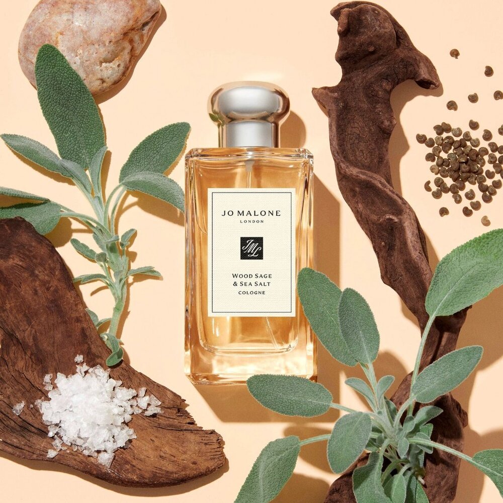 JO MALONE Set-Lime Basil&Mandarin Body Wash,Wood Sage Spray-30ml,1.5ml-2pc-NEW - Picture 5 of 15